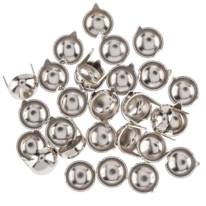 Round Nickel Spot Brads 3/8" Hobby Lobby 350512