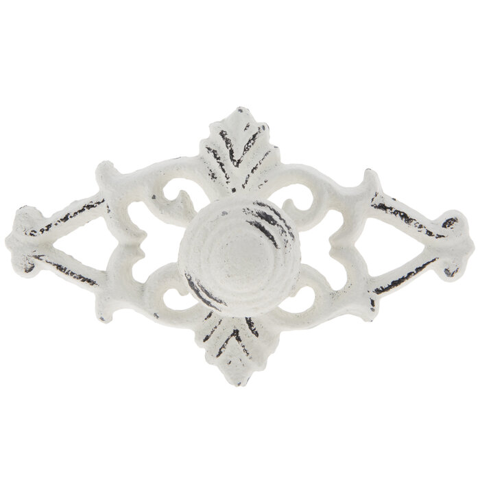 White Open Base Metal Knob Pull Hobby Lobby 1483999