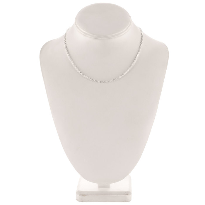 Sterling Silver Roll Chain Necklace 16" Hobby Lobby 288399