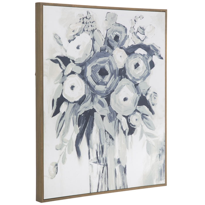 Blue Abstract Floral Wood Wall Decor Hobby Lobby 1799295