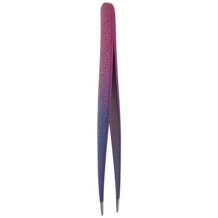 Purple & Pink Glitter Fine Point Tweezers Hobby Lobby 2151843
