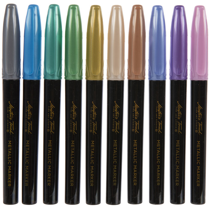 Metallic Master's Touch Markers 10 Piece Set Hobby Lobby 2249043