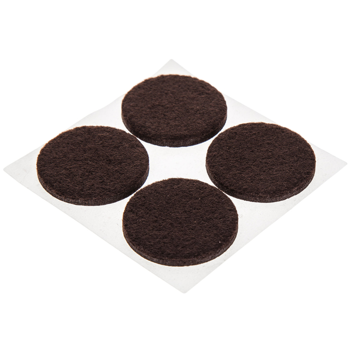 Brown Round Felt Pads Hobby Lobby