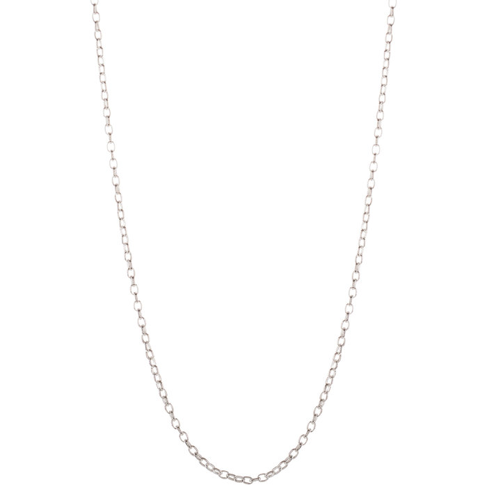 Sterling Silver Roll Chain Necklace 16" Hobby Lobby 288399