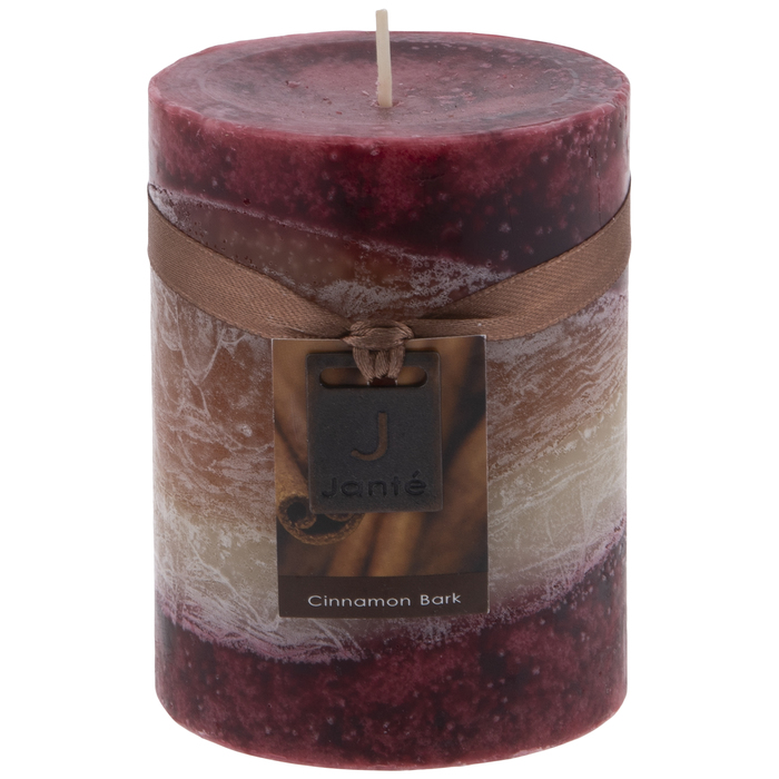 Cinnamon Bark Pillar Candle Hobby Lobby 415356