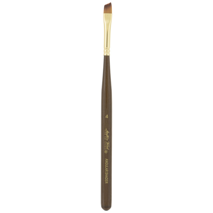 Gold Taklon Angle Shader Paint Brush Size 4 Hobby Lobby 2238335