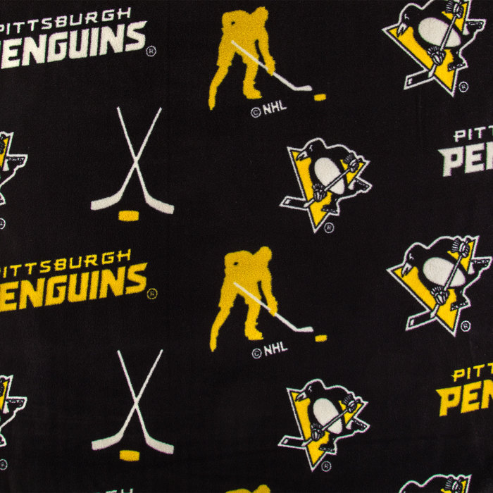 NHL Pittsburgh Penguins Fleece Fabric Hobby Lobby 1676675