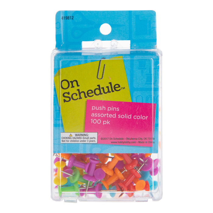 Push Pins Hobby Lobby