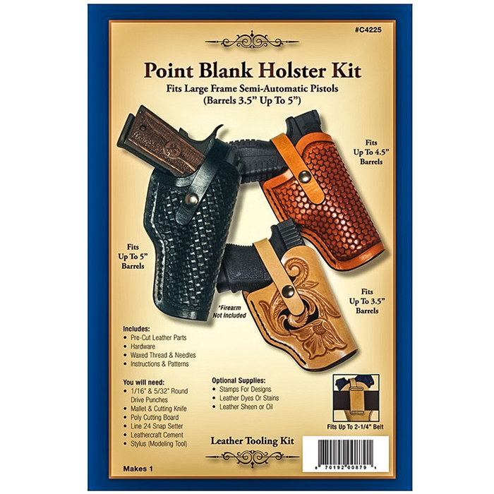 Point Blank Leather Holster Kit 5&quot; Hobby Lobby 285643