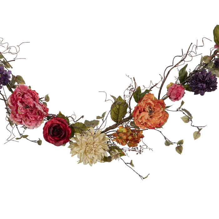 Hydrangea & Dahlia Mixed Garland Hobby Lobby