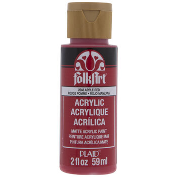 Apple Red FolkArt Acrylic Paint | Hobby 