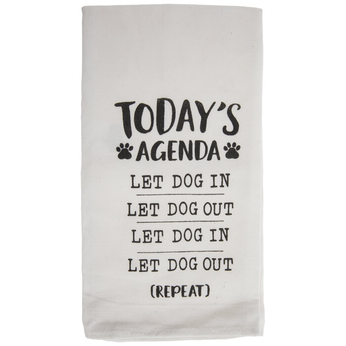 Today's Agenda Kitchen Towel Hobby Lobby 2180248