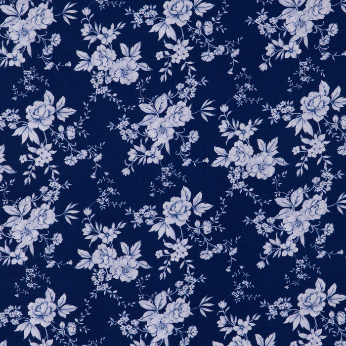 Porcelain Floral Cotton Calico Fabric Hobby Lobby 1894302