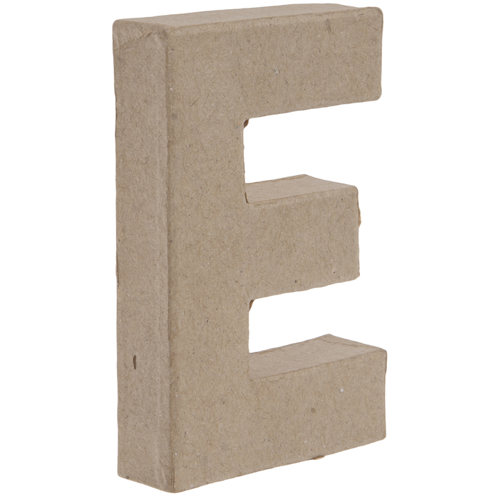 Paper Mache Letter E 4" Hobby Lobby 1348762