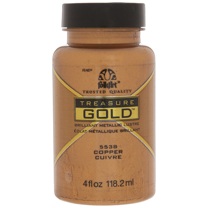 Copper FolkArt Treasure Gold Paint Hobby Lobby 2104453