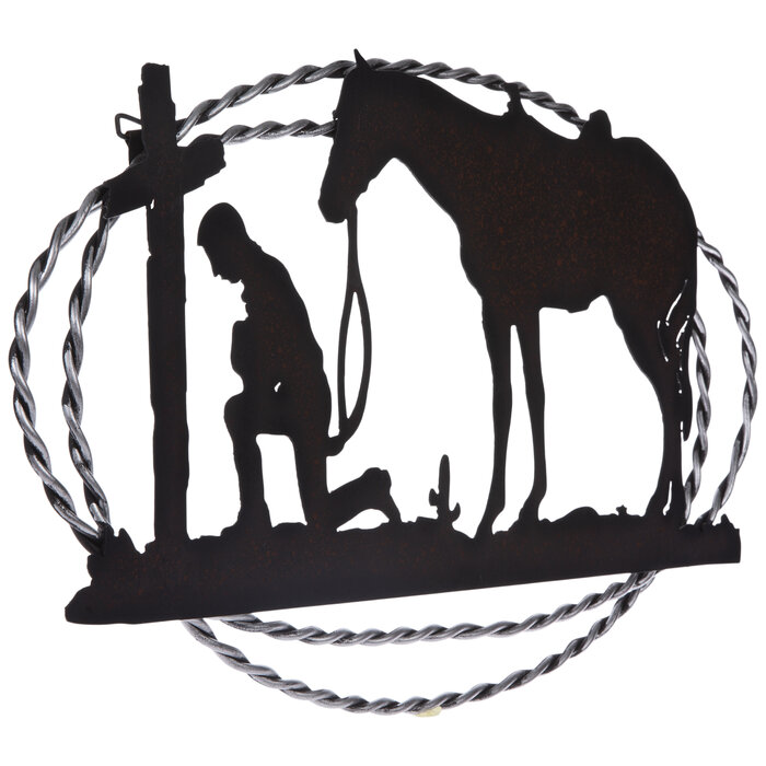 Praying Cowboy Metal Wall Decor Hobby Lobby 469825