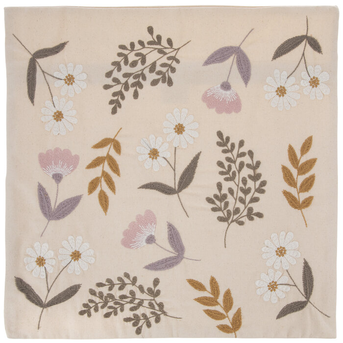 Soft Floral Embroidered Pillow Cover Hobby Lobby 2162055