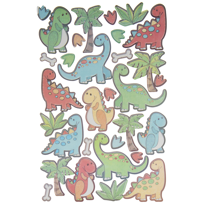 Dinosaur Glitter Stickers Hobby Lobby 512269