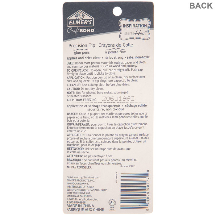 Elmer's Craft Bond Precision Tip Glue Pens Hobby Lobby 1206499