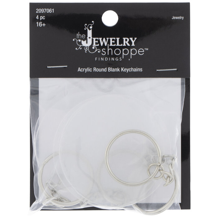 Round Acrylic Blank Keychains Hobby Lobby 2097061