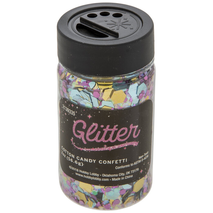 Cotton Candy Confetti Glitter Hobby Lobby 2139335
