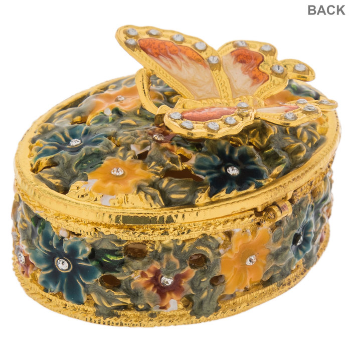 Oval Butterfly Jewelry Box Hobby Lobby 1472877