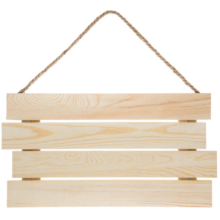 Slatted Panel with Rope Handle Hobby Lobby 1305291