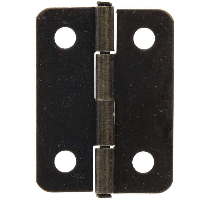 Antique Brass Plated Curved Hinges 1" Hobby Lobby 468868