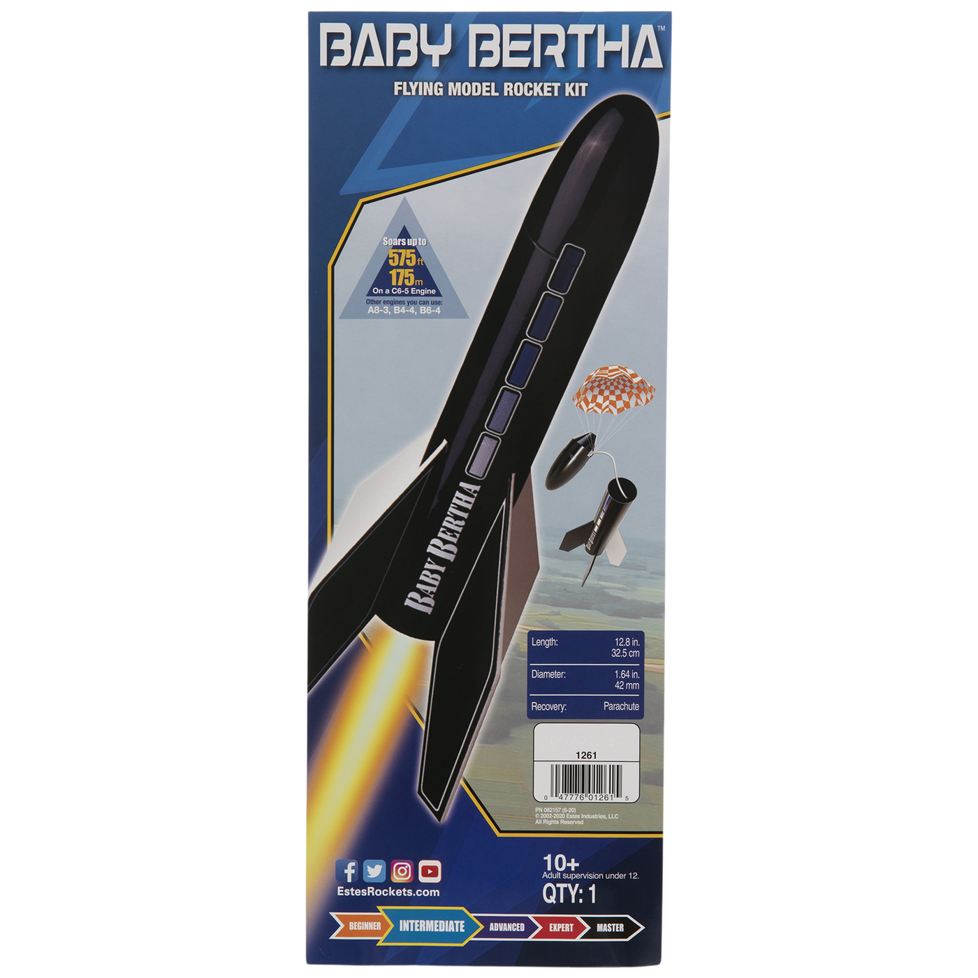 Find your favorite product Estes 1261 Baby Bertha Flying Model Rocket