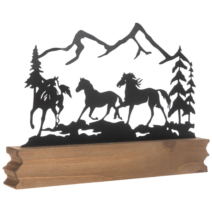 Black Galloping Horses Metal Decor Hobby Lobby 2183689