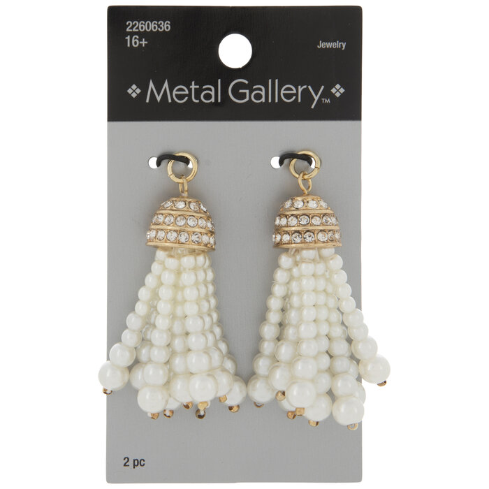 Rhinestone Pearl Tassel Pendants Hobby Lobby 2260636