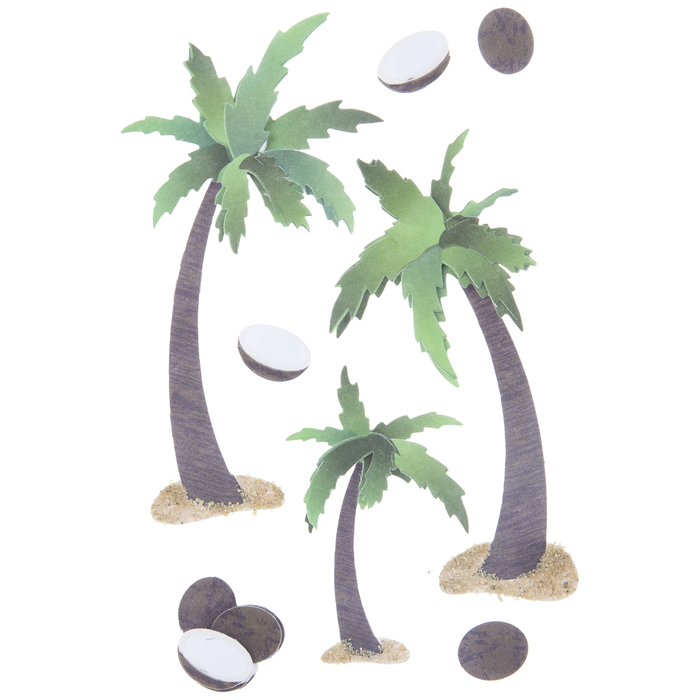 Palm Tree 3D Stickers Hobby Lobby 676064