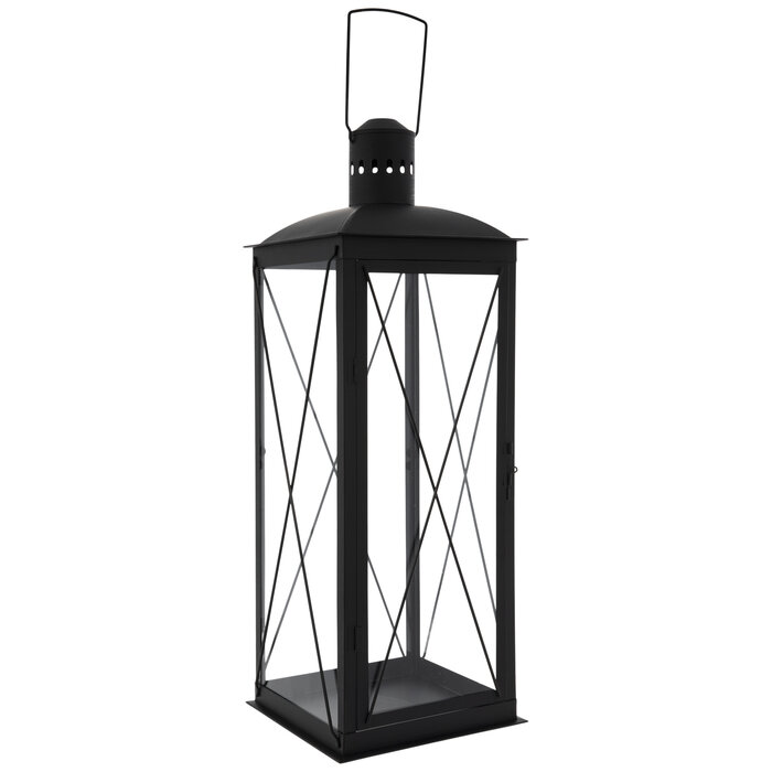 Black Farmhouse Metal Lantern Hobby Lobby 2068732