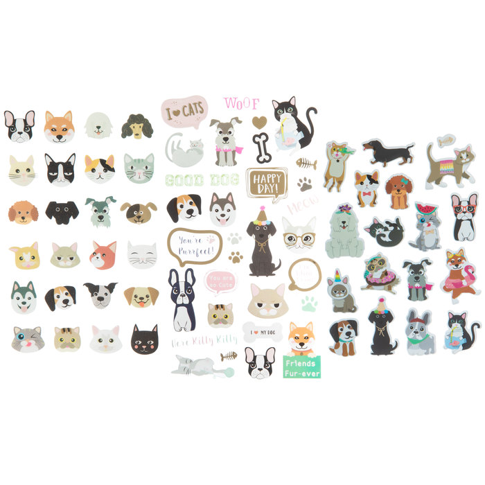 Cat & Dog Stickers Hobby Lobby 1824739