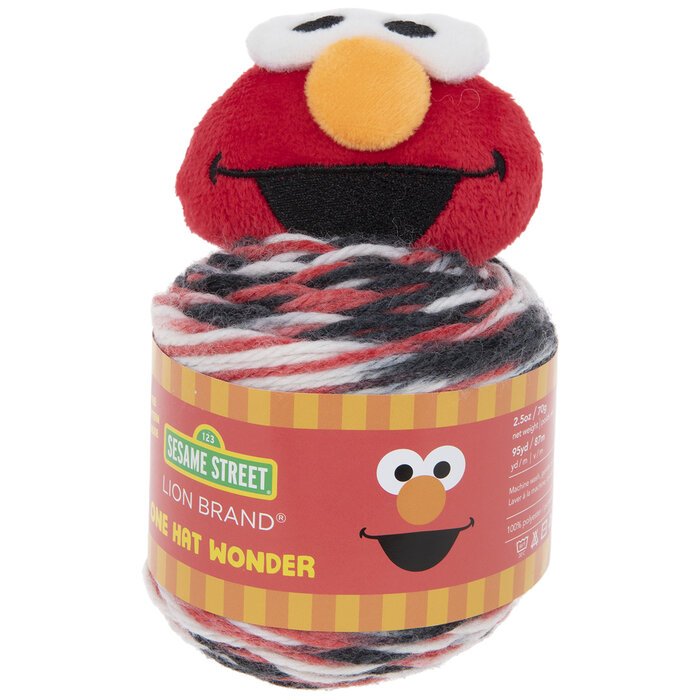 lion brand sesame street yarn