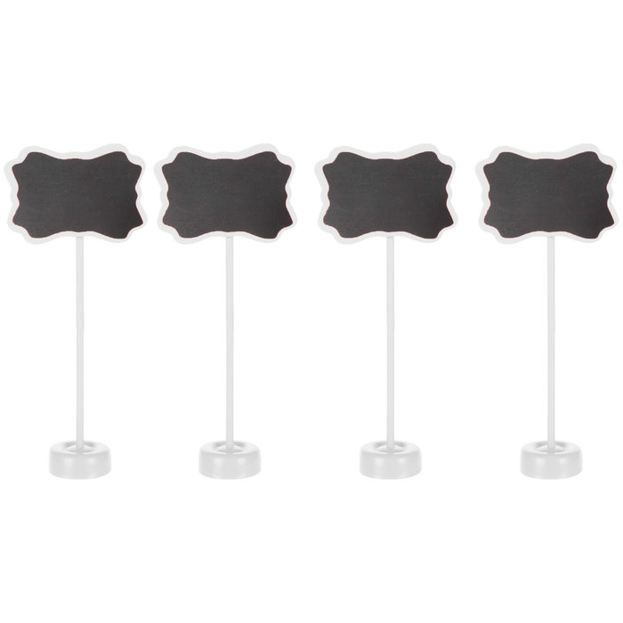 White Ornate Chalkboard Stands Hobby Lobby 681197
