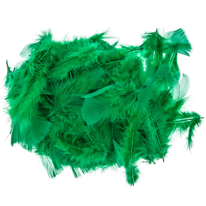 Green Feather Fluff Hobby Lobby 561647