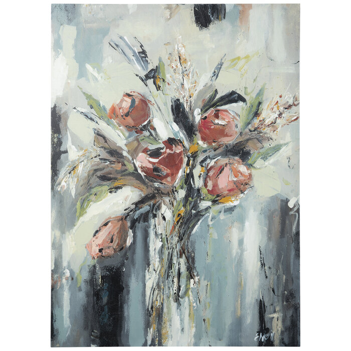 Blooms Canvas Wall Decor Hobby Lobby 2180214