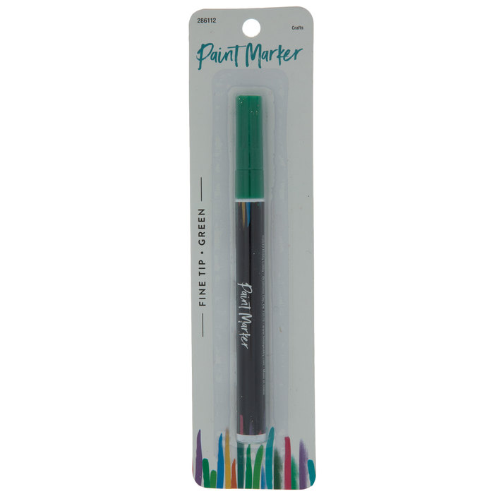 Green Fine Tip Paint Marker Hobby Lobby 286112