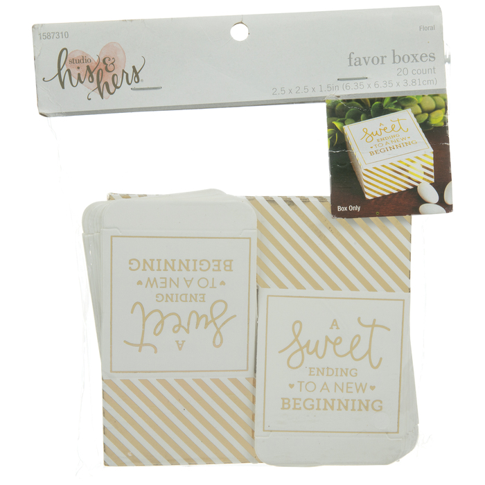 A Sweet Ending Favor Boxes Hobby Lobby 1587310
