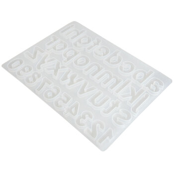 XL Alphabet & Number Resin Mold