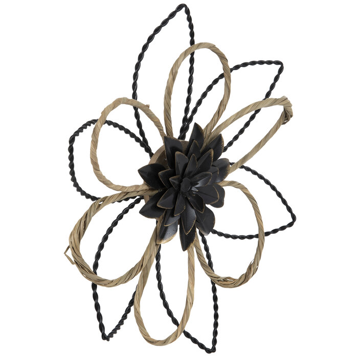 Black Flower Metal Wall Decor Hobby Lobby 2187771