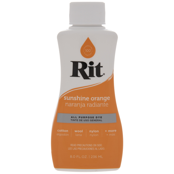 Sunshine Orange Rit Liquid Dye | Hobby Lobby | 742734