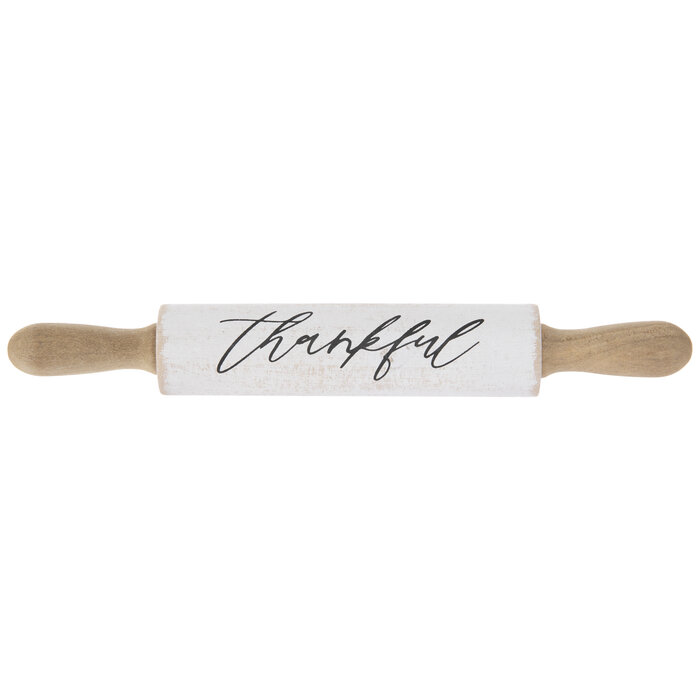 Thankful Rolling Pin Wood Decor Hobby Lobby 2123057