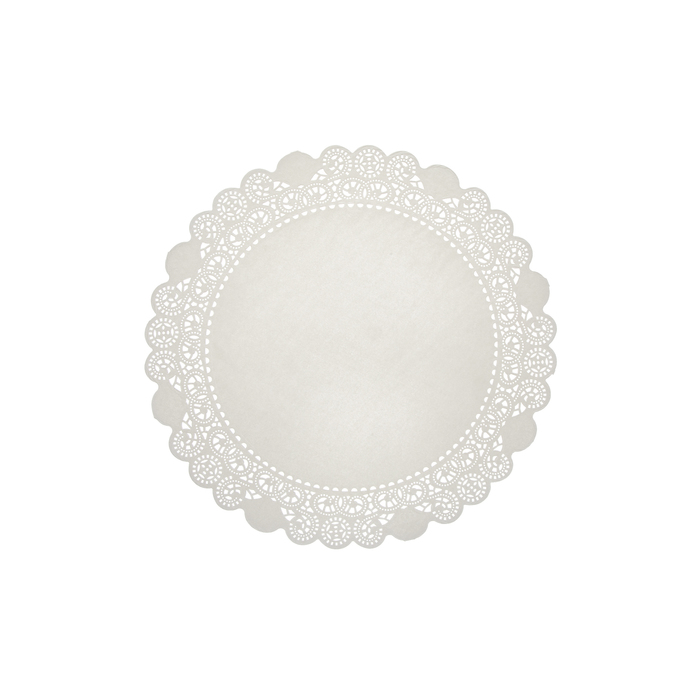 White Grease Proof Doilies 4" Hobby Lobby 484584
