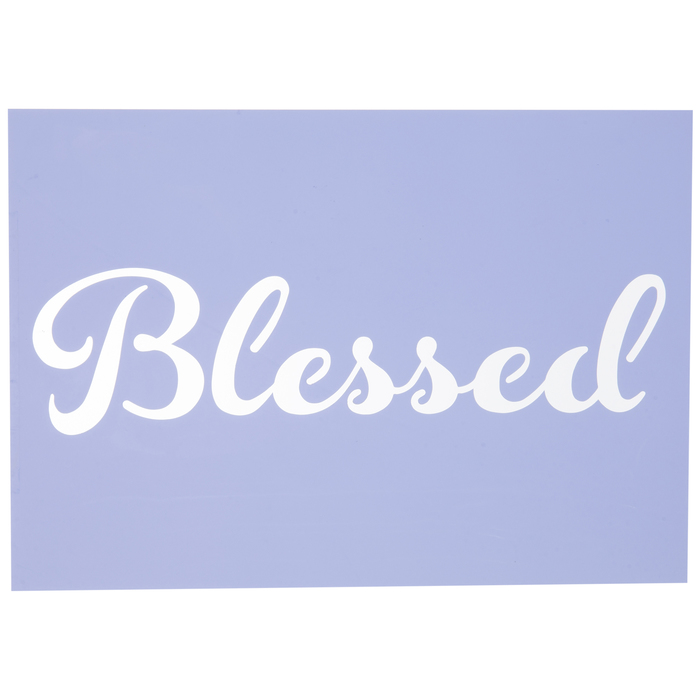 Blessed Stencil Hobby Lobby 1094291