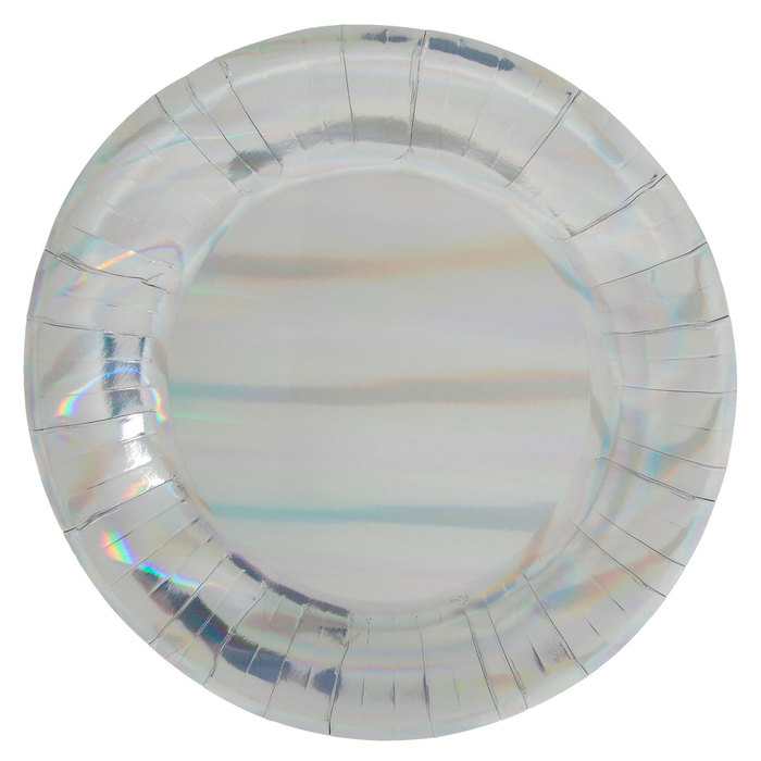 Iridescent Paper Plates Hobby Lobby