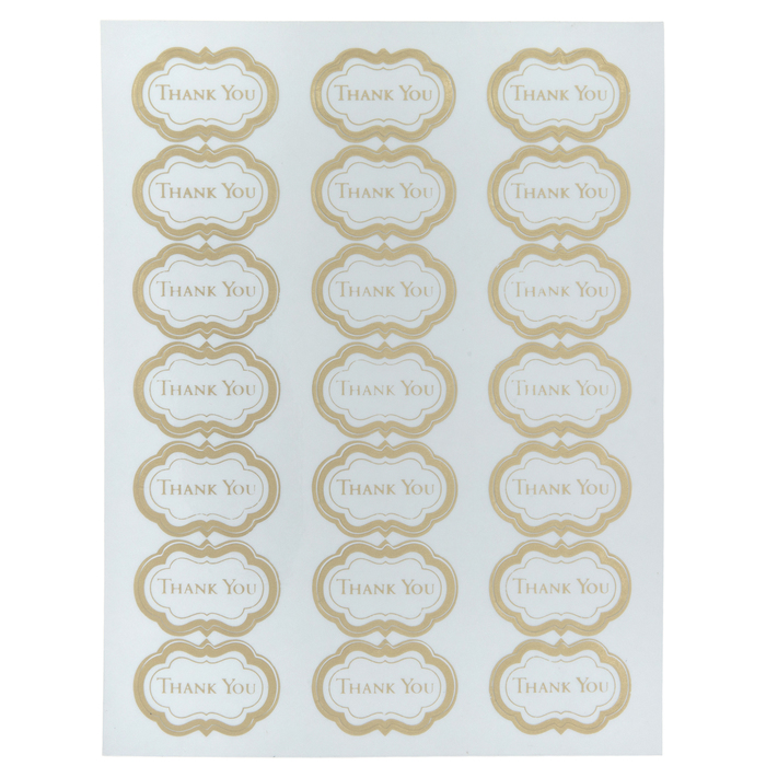 Gold Thank You Envelope Seals Hobby Lobby 1412865