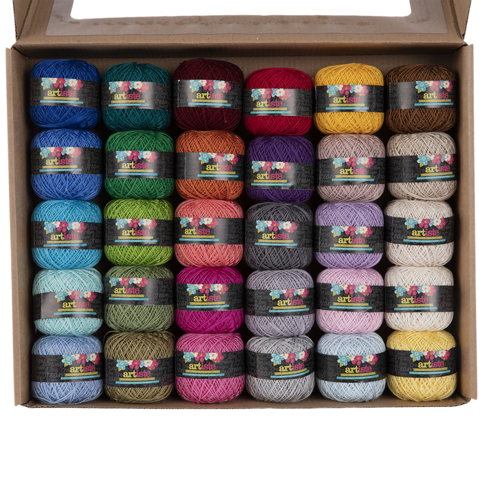 MultiColor Artiste Crochet Cotton Thread Hobby Lobby 2000693
