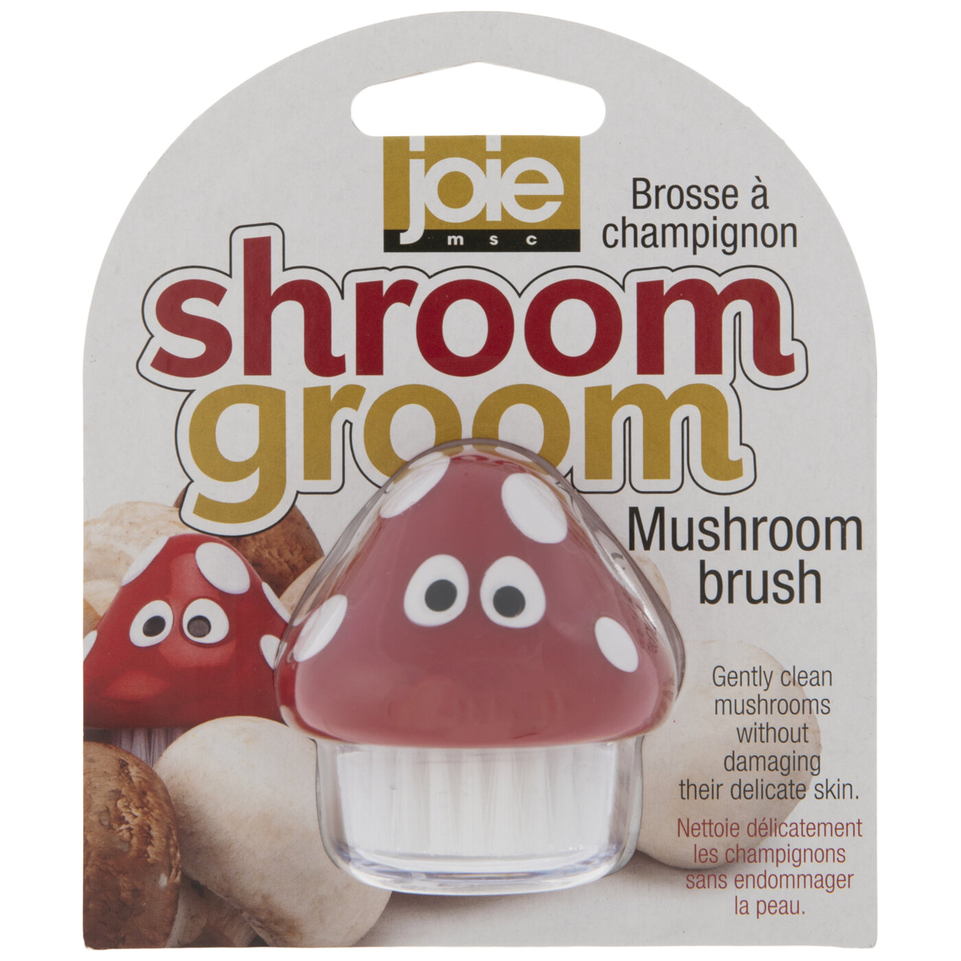 Joie Mushroom Brush and Vegetable Scrubber Kitchen & Dining Home